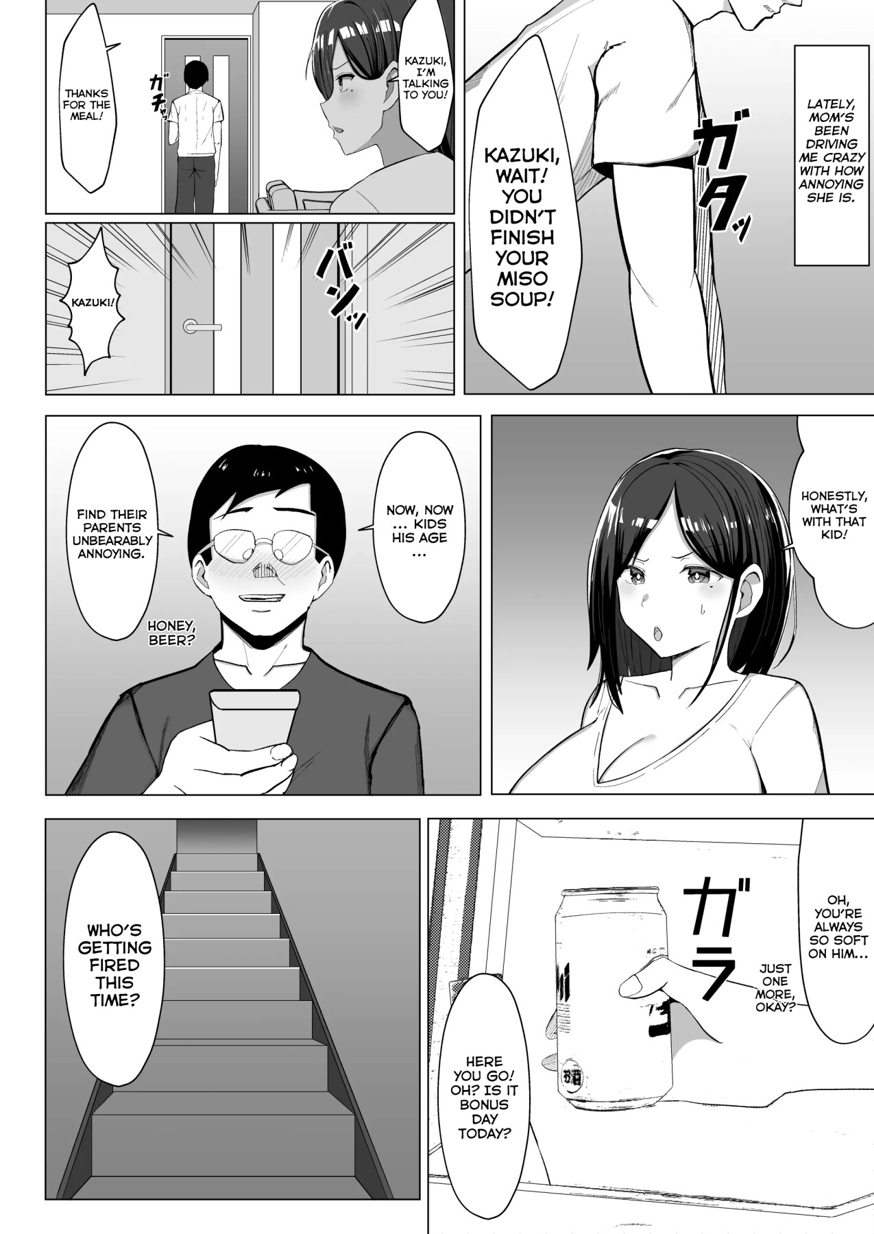 Hentai Manga Comic-A Room I Can't Leave Without Having Incestuous Sex With My Mom: My Nagging Mother and Rebellious Me-Read-3